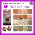 Colorful Nail Foil Wrap Decals
